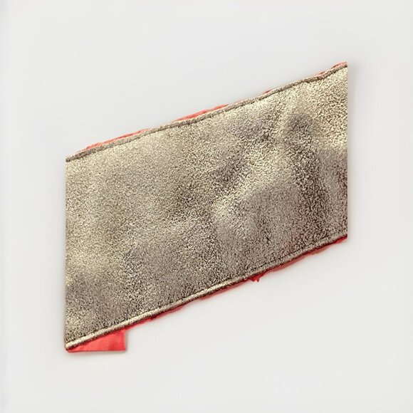 Ralph Lauren Women Red Quilted Vest Sz L Oversized Pony Logo Puff Preppy Retro - Picture 5 of 5